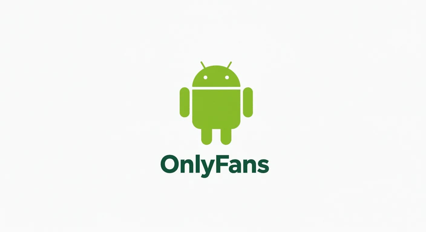 Android logo with OnlyFans branding